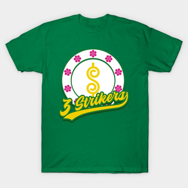 Los Angeles 3 Strikers T-Shirt by pacdude